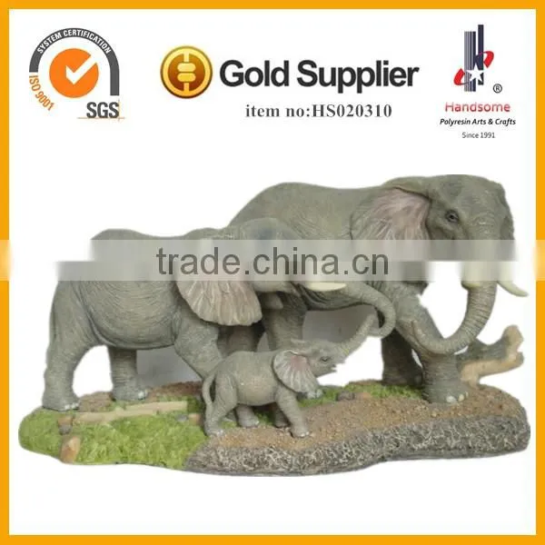 Elephant Resin Statue Resin Sculpture Polyresin Abstract Sculpture