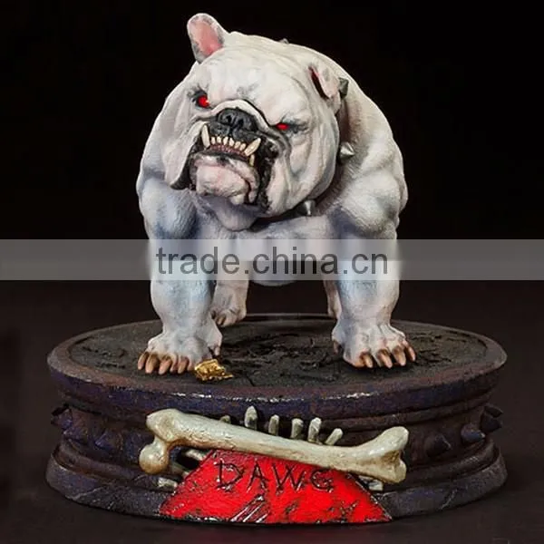 Antique animal craft king Cobra snake resin statue