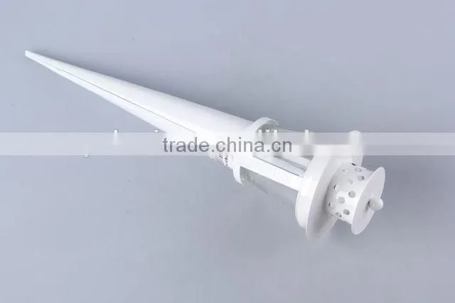Home Decoration Candlestick/Torch Design Iron+Glass Candle Holder