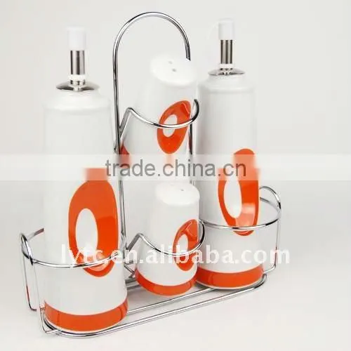 nobile ceramic spice jar set