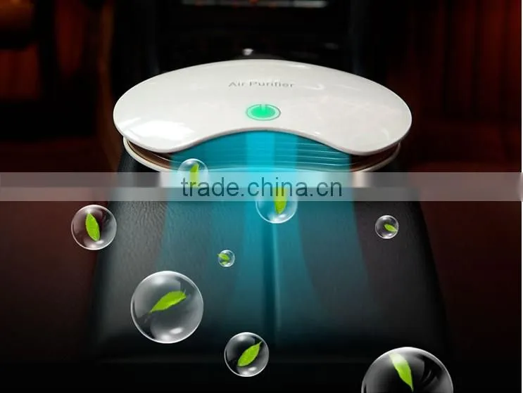 Mini car air purifier with negative ion generator China