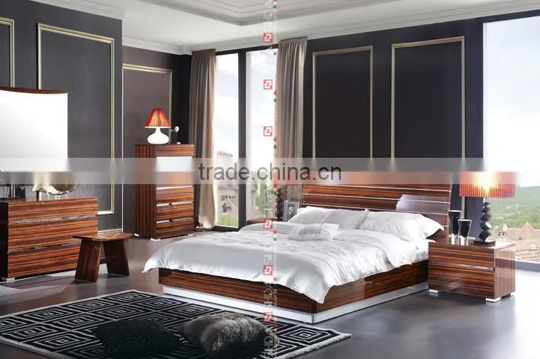 wood double bed designs / double decker bed / cheap beds for sale B92