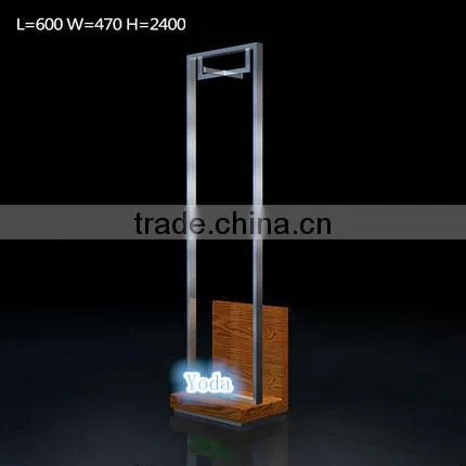 Wall Mount Clothing Display Shelf for Men's Garment Store