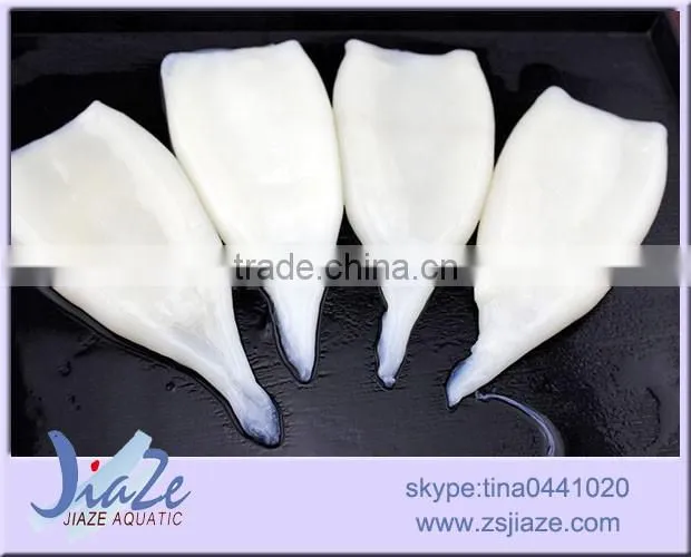 wild caught frozen seafood squid tube U5 U7 U10 U20