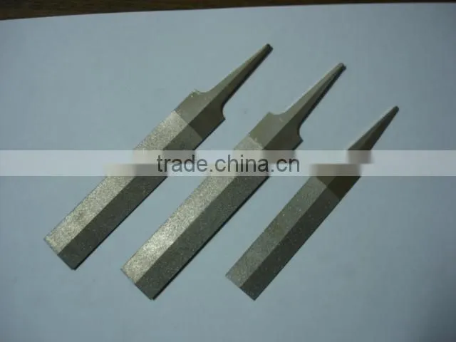 Diamond Lozenge Files different sizes