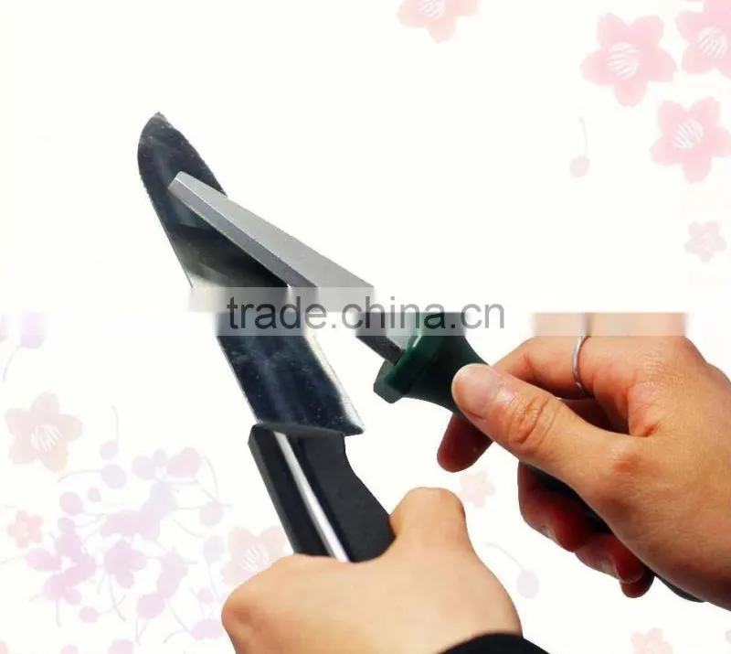 stainless steel knife sharpeners with plastic handle