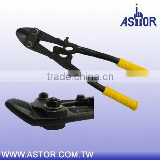 CR-V bend nose bolt clippers,bolt clipper with tubular handle,long handle bolt cutter