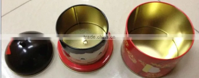 Cute Doll Gift Tin for New Year Holiday, New Year Holiday's Doll Tin