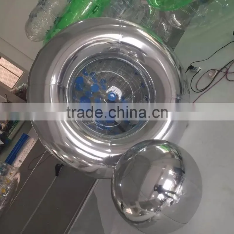 High Quality New Product / Inflatable Mirror Ball / Party Decoration Giant PVC Reflective Mirror Ball For Sale