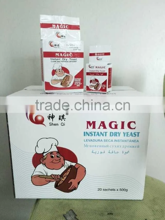 10-500g/bag High Sugar Instant Dry Yeast