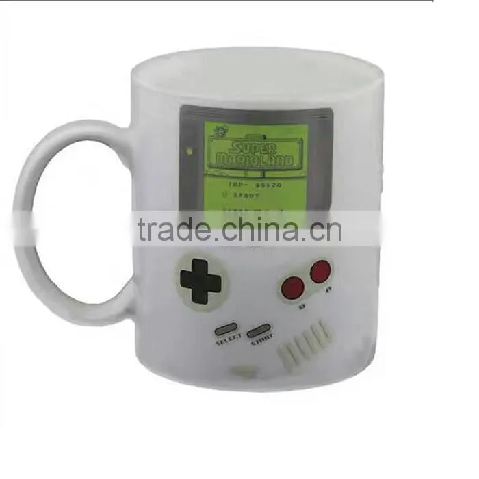 UCHOME Some Parts Heat Sensitive Color Changing Ceramic Magic Coffee Mug