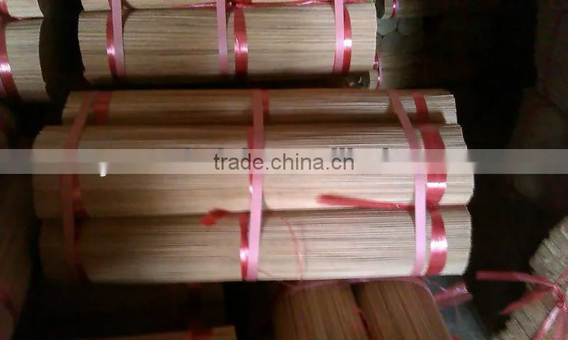 raw bamboo sticks