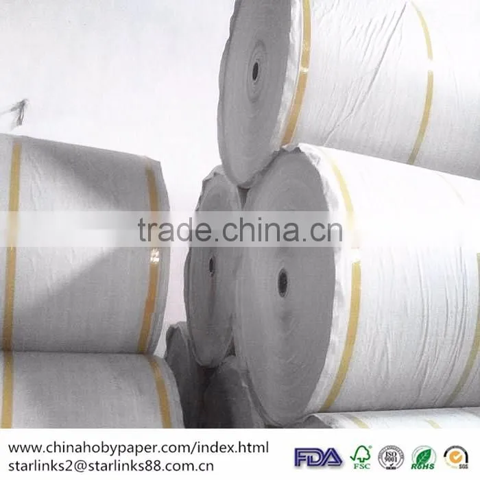 High Printing Quality 100% Recycled 55g White Newsprint Paper Price