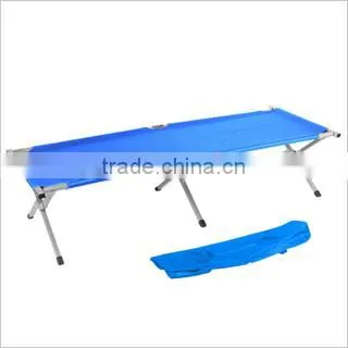 Lightweight aluminum folding camping beds
