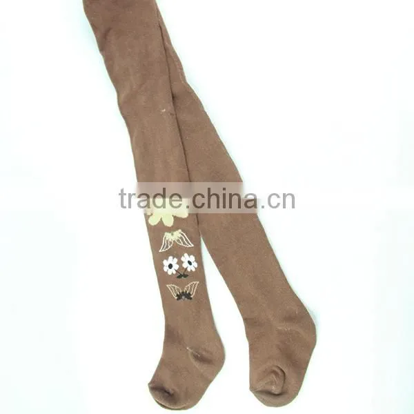 fashion baby girl tights baby cute baby tights for baby girl with jacquard flower