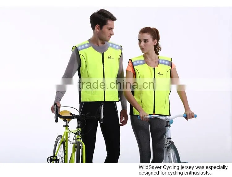 funny humorous LED custom cycling jersey design for biker