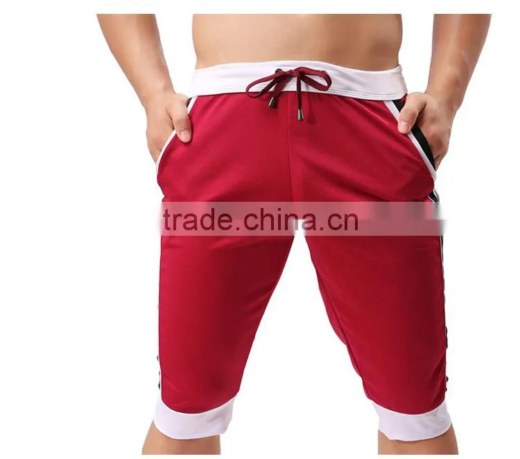 Factory Wholesale Custom Yoga Polyester Mens Jogging Summer Shorts