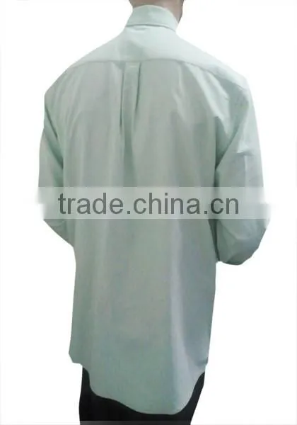 custom army style contrast color oxford shirt