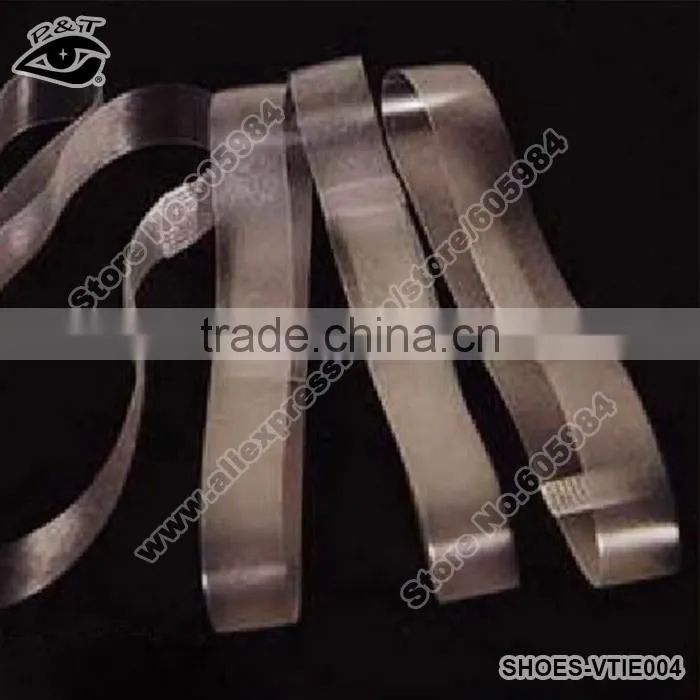 Silicone Elastic Band Ribbon Shoe lace Clear Shoe Straps for High Heeled Shoes Accessories for Ladies Girl