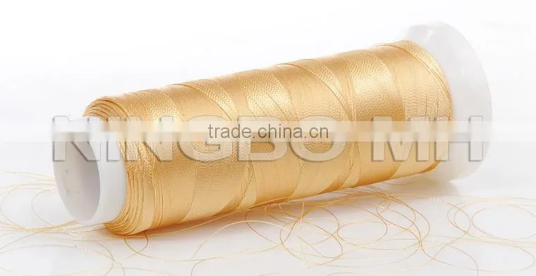 100% Polyester filament embroidery thread