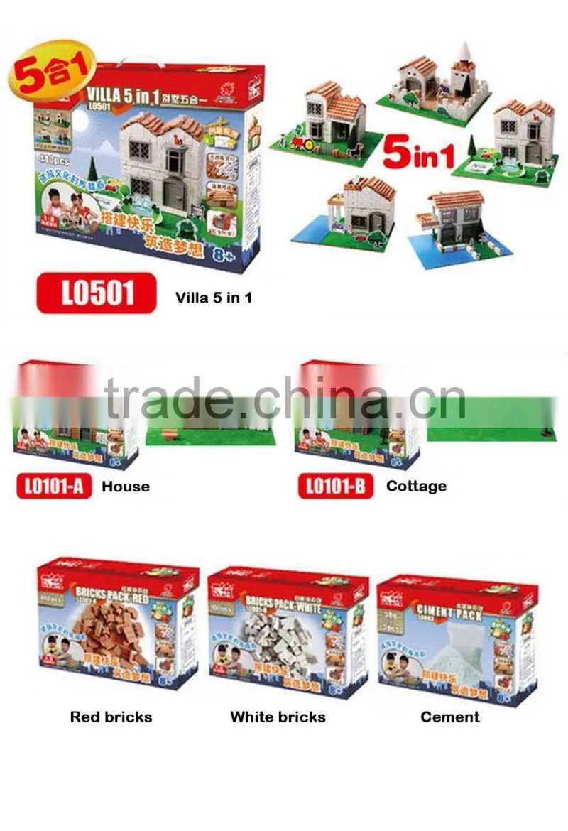 Hot new products for 2015 DIY construction block toy