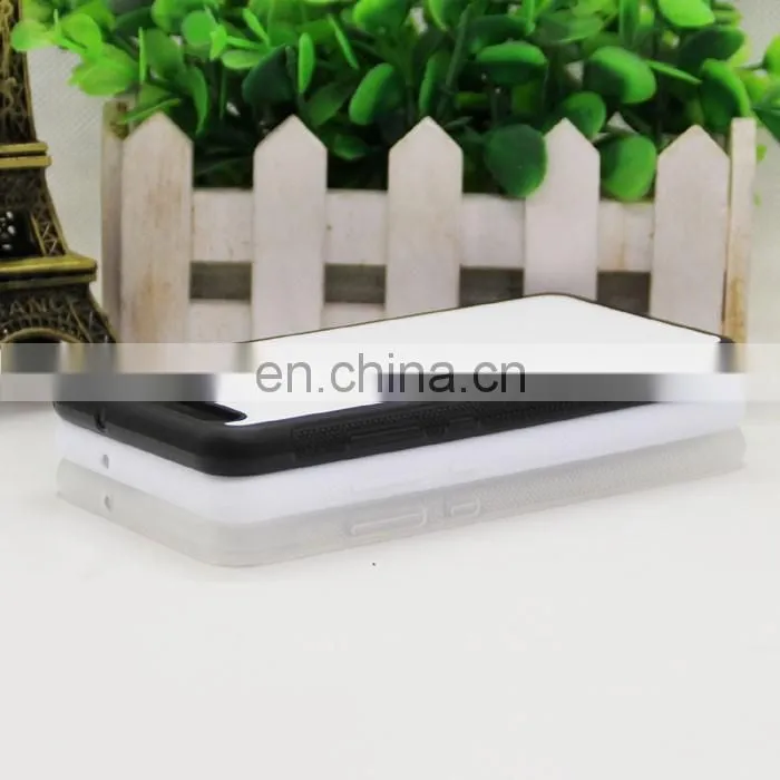 2d sublimation heat transfer PC +TPU silicon blank cell phone case for Prosub-Huawei P10