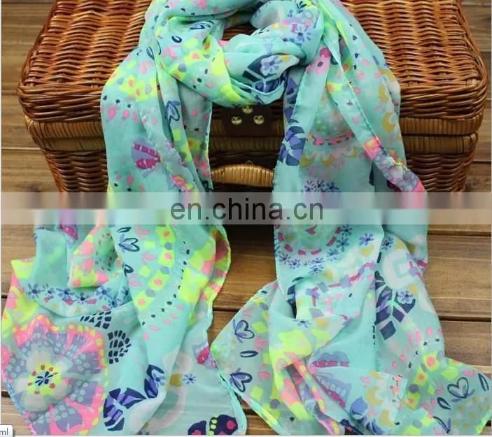 fashion wholesale chiffon scarf