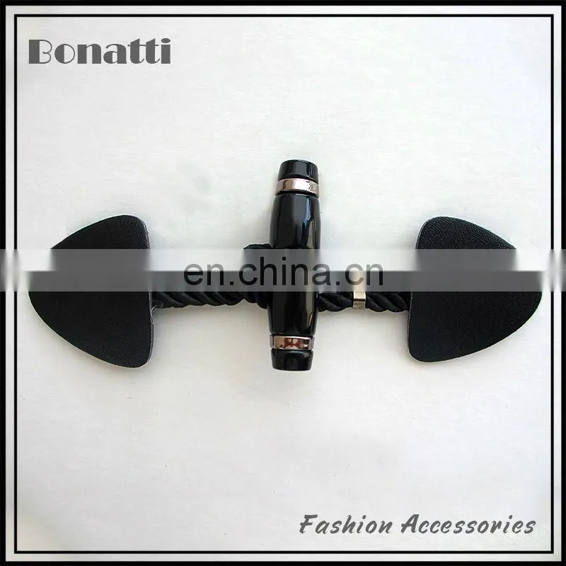 suede real horn toggle buttons