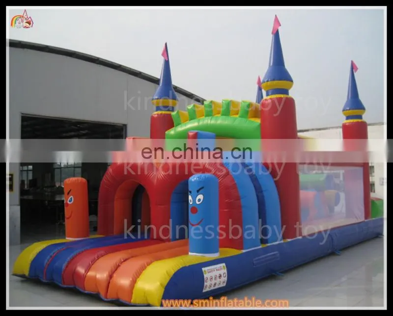 New Inflatable Bounce House Obstacle Course
