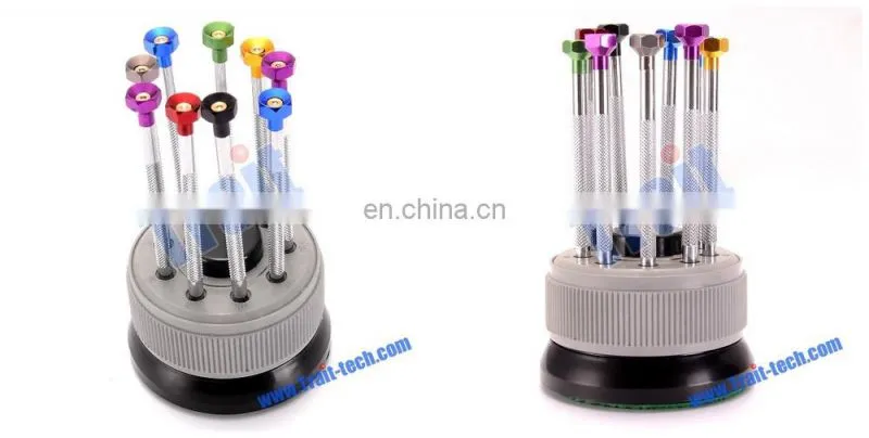 Cheap but High Quality 9pcs Watch Repair Screwdriver Repairing Watches Tool Set Kits