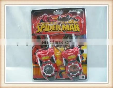 plastic superman kids walkie talkie toy,interphone toy