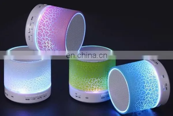 music mini bluetooth led speaker out door wireless speaker bluetooth with led light