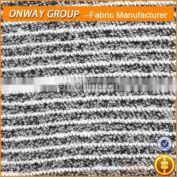 Onway Textile wool burshed fabric for making knitting sweater