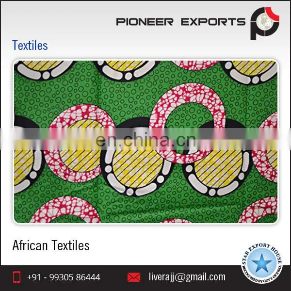 High Quality Garment Textile Fabric African Print Fabric