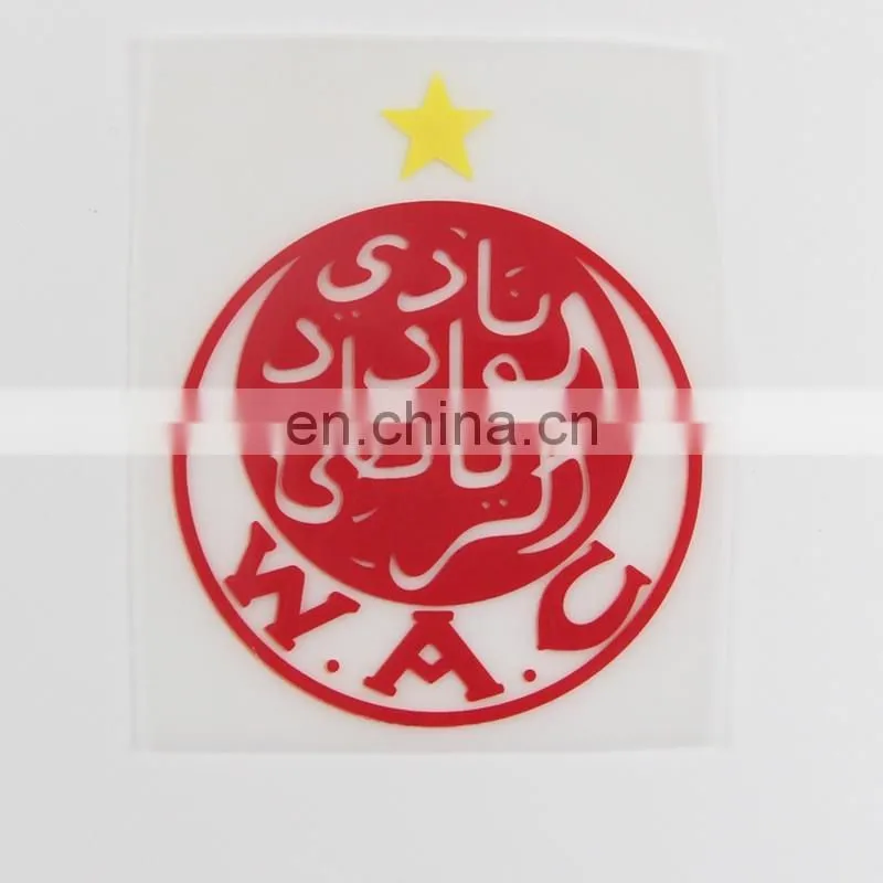 T-shirt rubber logo tag for clothing
