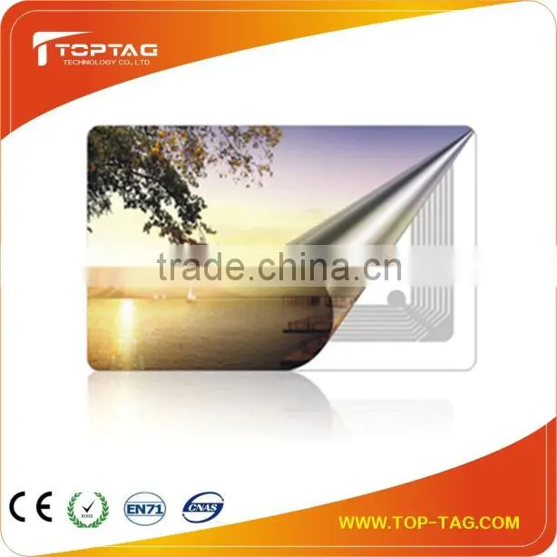 shenzhen rfid products 125KHz rfid card ,PVC/PET/ PETG smart card