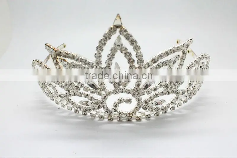 vogue jewelry wedding princess crown for girls and tiaras wholesale crown