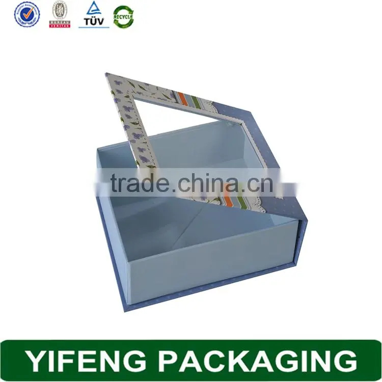baby clothes storage folding box with PVC window