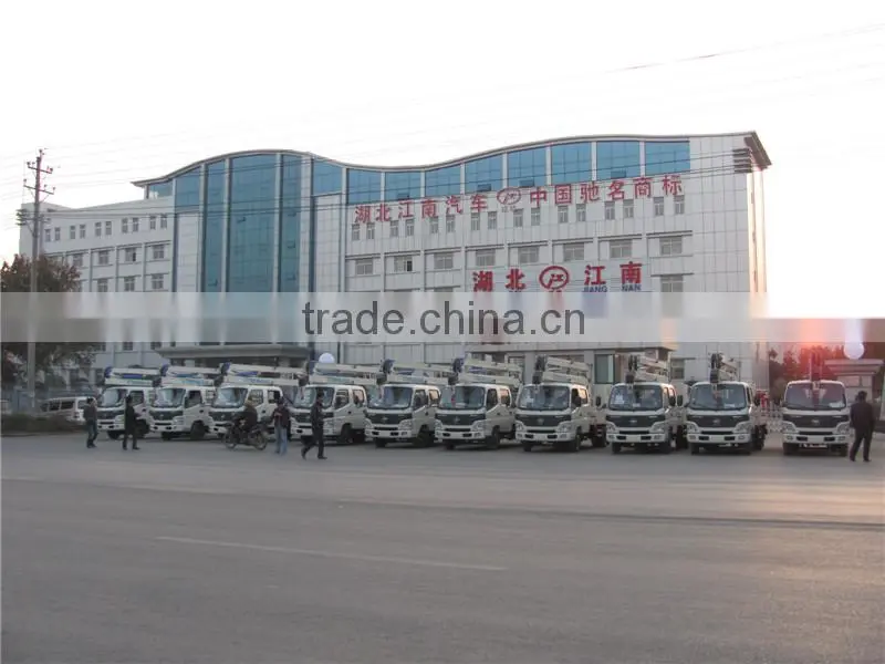 14-16m hydraulic ladder with vehicle