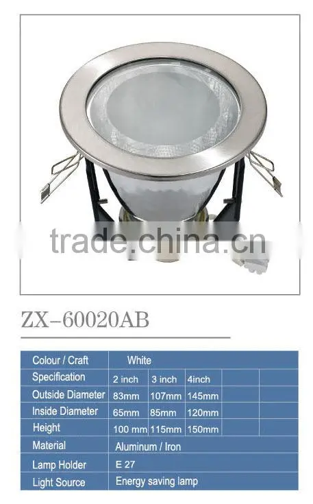 E27 Lamp Holder energy saving lamp sky led ceiling light