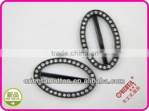 Fashion shiny belt buckle with diamonds decorated
