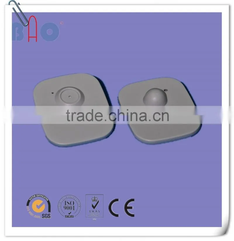 EAS high quality plastic large Square Security RF Tag in shopping mall