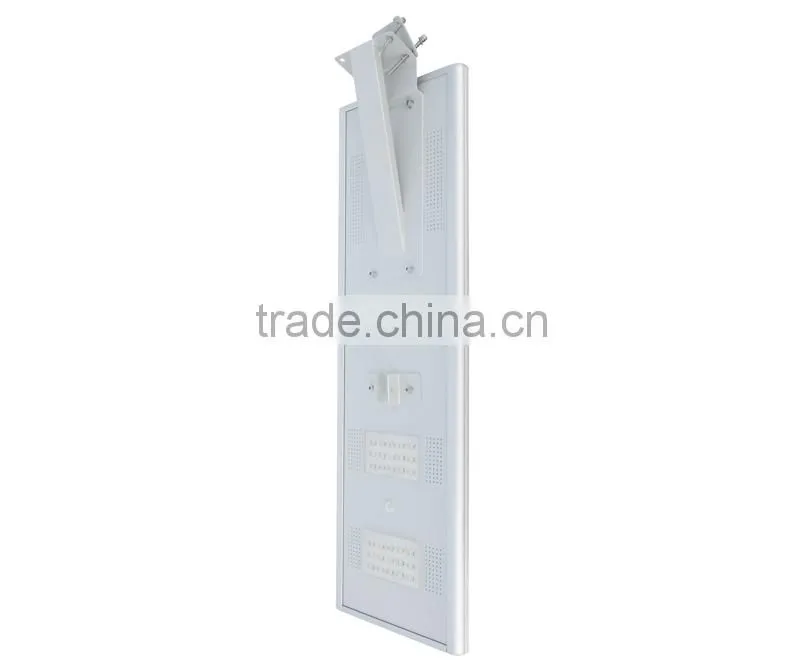 30W All In One Outdoor Waterproof Solar Street Light With Pole