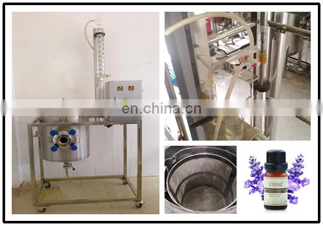GENYOND distillation rose essential oil extracting machine extraction maker equipment
