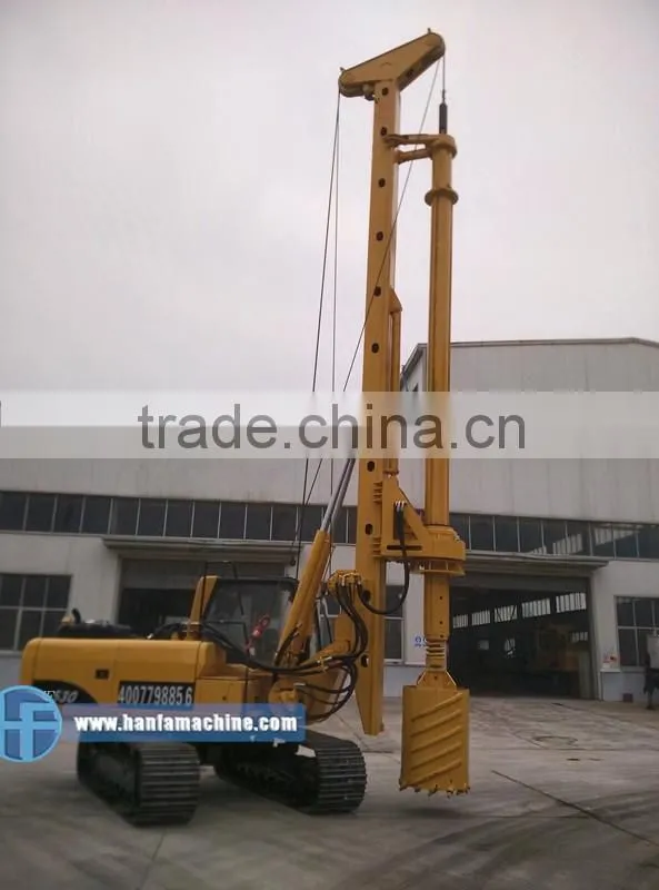 small smart piling rig ! HFD 530 rotary drilling rig ,piling driver,piling equipment!