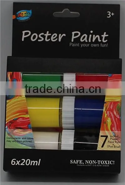 6ct poster paint kit