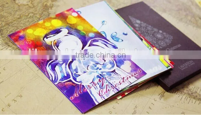 Angel gift Christmas postcard greeting card 16 CARDS in a box