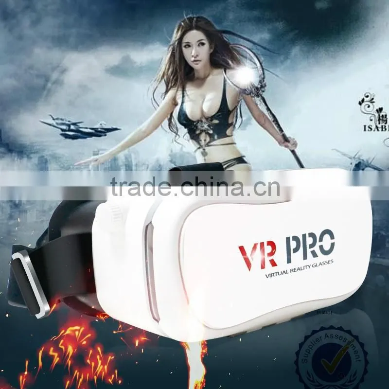 Hot Selling 3D Glasses VR cinema PRO Virtual Reality Glasses, high quality vr 3d pro box