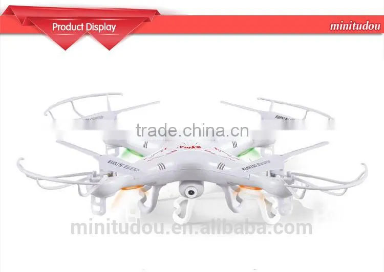 2014 Hot sales mini quadcopter X5 RC smart drone with camera
