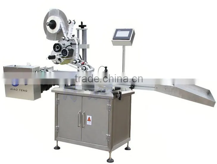 Sim card labeling machine for plastic cards